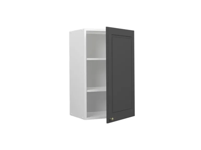Vicco Hängeschrank Fame-Line Hängender Küchenschrank Anthrazit-Gold/Weiß 45 cm
