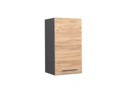 Vicco Hängeschrank Fame-Line Hängender Küchenschrank Goldkraft Eiche/Anthrazit 40 cm