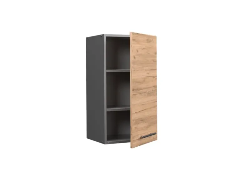 Vicco Hängeschrank Fame-Line Hängender Küchenschrank Goldkraft Eiche/Anthrazit 40 cm