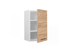Vicco Hängeschrank Fame-Line Hängender Küchenschrank Goldkraft Eiche/Weiß 45 cm