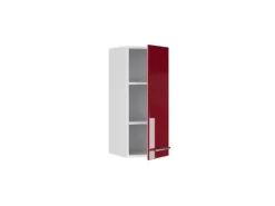 Vicco Hängeschrank Fame-Line Hängender Küchenschrank Bordeaux Hochglanz/Weiß 30 cm