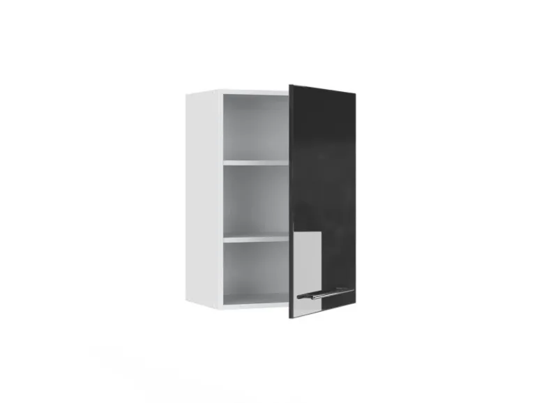 Vicco Hängeschrank Fame-Line Hängender Küchenschrank Anthrazit Hochglanz/Weiß 50 cm