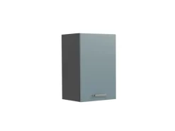 Vicco Hängeschrank R-Line Hängender Küchenschrank Blau-Grau/Anthrazit 40 cm