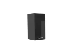 Vicco Hängeschrank R-Line Hängender Küchenschrank Schwarz Hochglanz/Anthrazit 30 cm