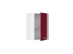 Vicco Hängeschrank R-Line Hängender Küchenschrank Bordeaux Hochglanz/Weiß 40 cm