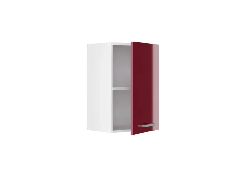 Vicco Hängeschrank R-Line Hängender Küchenschrank Bordeaux Hochglanz/Weiß 40 cm