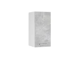 Vicco Hängeschrank R-Line Hängender Küchenschrank Beton/Weiß 40 cm