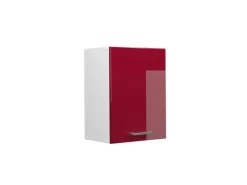 Vicco Hängeschrank R-Line Hängender Küchenschrank Bordeaux Hochglanz/Weiß 45 cm
