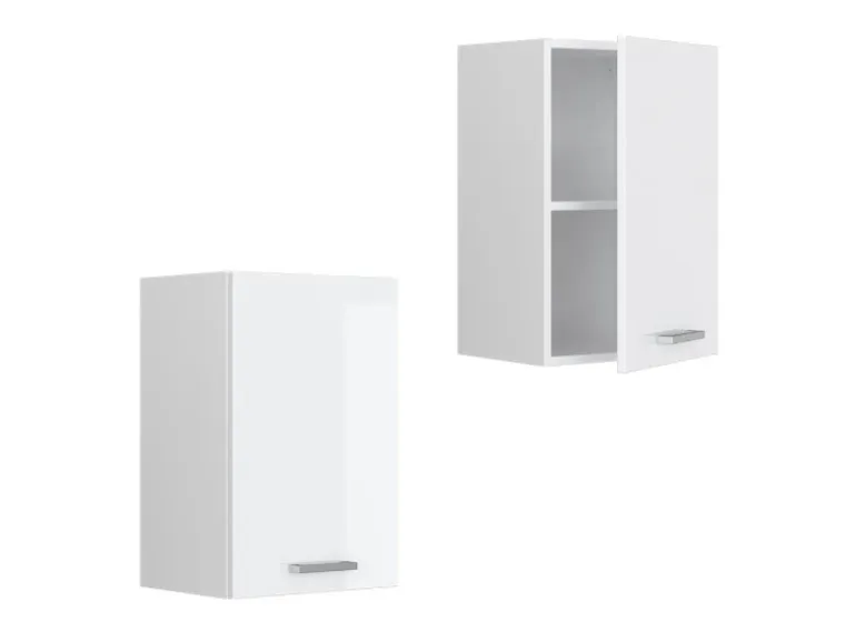 Vicco Hängeschrank R-Line Hängender Küchenschrank Weiß Hochglanz/Weiß 40 cm