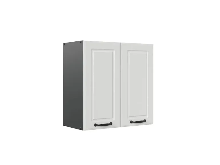 Vicco Hängeschrank R-Line Hängender Küchenschrank Weiß Landhaus/Anthrazit 60 cm