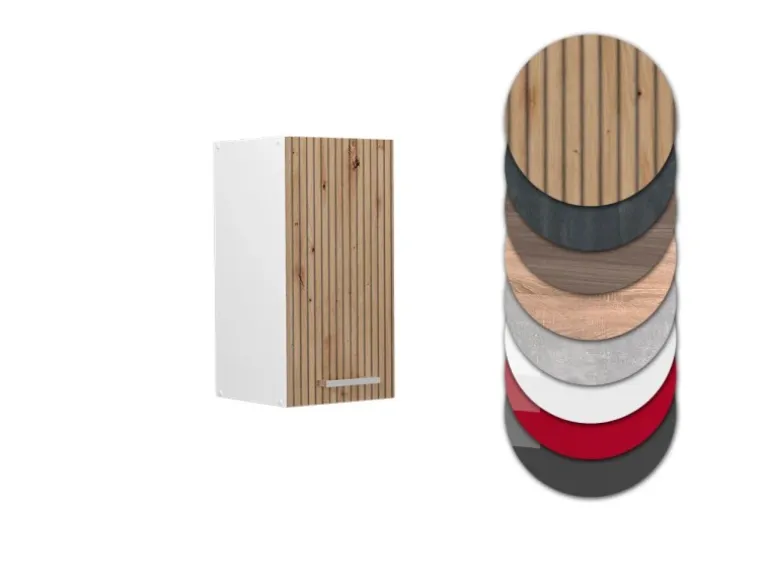 Vicco Hängeschrank R-Line Hängender Küchenschrank Artisan-Eiche/Weiß 30 cm