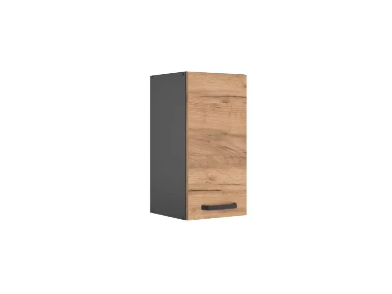 Vicco Hängeschrank R-Line Hängender Küchenschrank Goldkraft Eiche/Anthrazit 30 cm