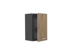 Vicco Hängeschrank R-Line Hängender Küchenschrank Artisan-Eiche/Anthrazit 40 cm