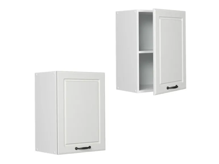 Vicco Hängeschrank R-Line Hängender Küchenschrank Weiß Landhaus/Weiß 45 cm