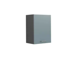 Vicco Hängeschrank R-Line Hängender Küchenschrank Blau-Grau/Anthrazit 45 cm