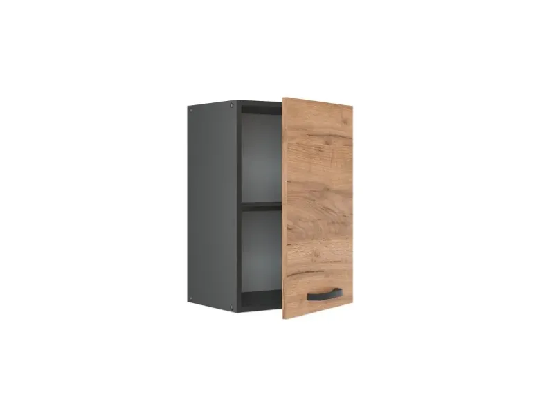Vicco Hängeschrank R-Line Hängender Küchenschrank Goldkraft Eiche/Anthrazit 40 cm