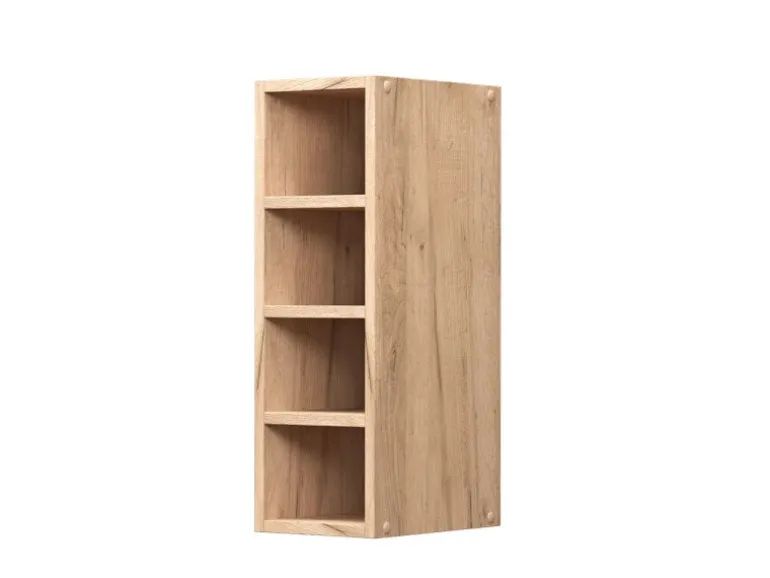 Vicco Hängeschrank R-Line Offener Küchenschrank Goldkraft Eiche 20 cm