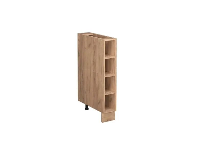 Vicco Küchenregal Fame-Line Goldkraft Eiche/Goldkraft Eiche 15 cm ohne Arbeitsplatte