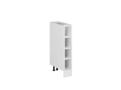 Vicco Küchenregal R-Line Offener Küchenschrank Weiß 15 cm ohne Arbeitsplatte