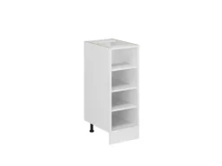 Vicco Küchenregal R-Line Offener Küchenschrank Weiß 30 cm ohne Arbeitsplatte