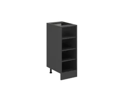 Vicco Küchenregal R-Line Offener Küchenschrank Anthrazit 30 cm ohne Arbeitsplatte