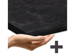 Vicco Küchenregal R-Line Offener Küchenschrank Weiß 20 cm AP Anthrazit
