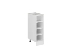 Vicco Küchenregal R-Line Offener Küchenschrank Weiß 25 cm ohne Arbeitsplatte
