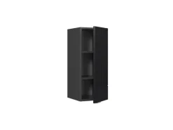 Vicco Küchenschränke Fame-Line Hängender Küchenschrank Schwarz Gestreift 30 cm