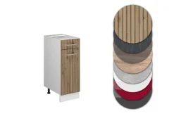 Vicco Küchenunterschrank R-Line Artisan-Eiche/Weiß 30 cm ohne Arbeitsplatte