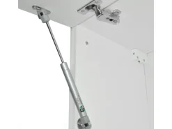 Vicco Rick Eckküche Weiß/Edelgrau 187 x 167 cm AP MarmorRick ohne E-Geräte