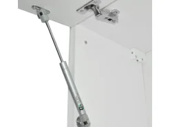 Vicco Rick Eckküche Weiß/Sonoma 267 x 167 cm AP MarmorRick ohne E-Geräte