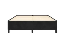 vidaXL Bettgestell Schwarz 140x200 cm Samt Modell 21398573