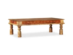 vidaXL Couchtisch Massivholz Mango Akazie 110x60x38 cm 245140