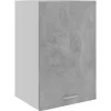 vidaXL Hängeschrank Betongrau 39,5x31x60 cm Holzwerkstoff