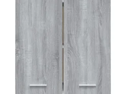 vidaXL Hängeschrank Grau Sonoma 60x31x60 cm Holzwerkstoff