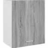 vidaXL Hängeschrank Grau Sonoma 50x31x60 cm Holzwerkstoff