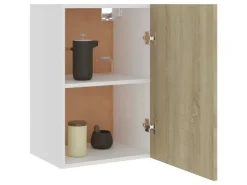 vidaXL Hängeschrank Lyon Sonoma-Eiche 39,5x31x60 cm Holzwerkstoff 801255