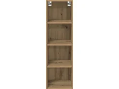 vidaXL Hängeschrank mit Speicher Riga Artisan-Eiche 30 x 29,5 x 100 cm 884465