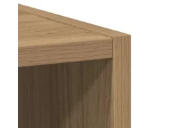 vidaXL Hängeschrank mit Speicher Riga Artisan-Eiche 30 x 29,5 x 100 cm 884465