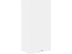 vidaXL Hängeschrank mit Tür Riga Weiß 50 x 31 x 100 cm Holzwerkstoff 884346