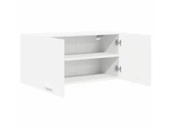 vidaXL Hängeschrank mit Tür Riga Weiß 80 x 31 x 40 cm Holzwerkstoff 884178