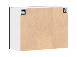 vidaXL Hängeschrank mit Tür Riga Schwarz Eichen-Optik 80 x 31 x 60 cm 863144