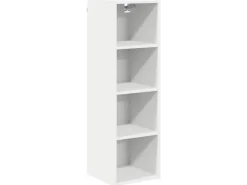 vidaXL Hängeschrank Riga Weiß 30 x 29,5 x 100 cm Holzwerkstoff 884458