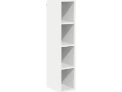 vidaXL Hängeschrank Riga Weiß 20 x 29,5 x 100 cm Holzwerkstoff 884450