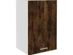 vidaXL Hängeschrank Räuchereiche 39,5x31x60 cm Holzwerkstoff