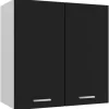 vidaXL Hängeschrank Schwarz 60x31x60 cm Holzwerkstoff