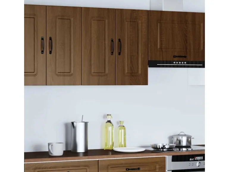 vidaXL Küchen-Hängeschrank Kalmar Braun Eichen-Optik Holzwerkstoff 853584