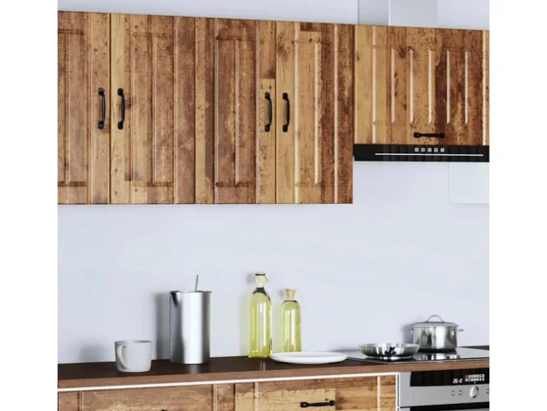 vidaXL Küchen-Hängeschrank Lucca Altholz-Optik Holzwerkstoff 853825