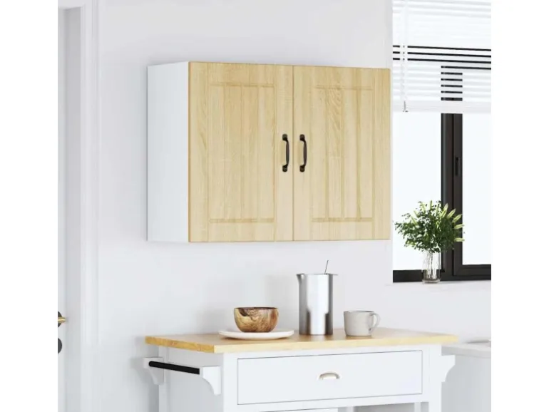 vidaXL Küchen-Hängeschrank Lucca Sonoma-Eiche Holzwerkstoff 853830