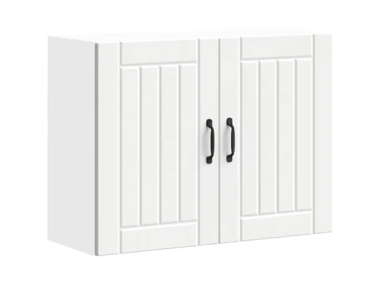 vidaXL Küchen-Hängeschrank Lucca Weiß Holzwerkstoff 853827